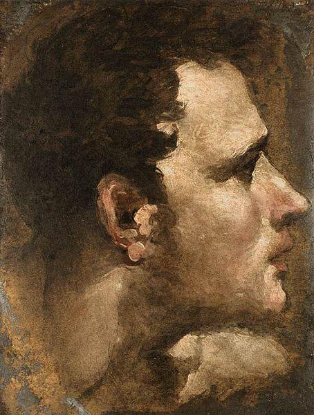 Domenico Beccafumi Head of a Youth Seen in Profile